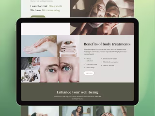 Revive - Wellness website concept