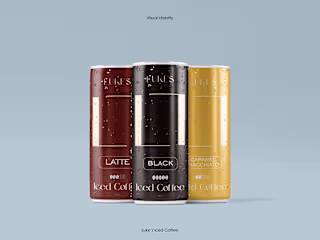 Iced Coffee | Visual Identity on Behance