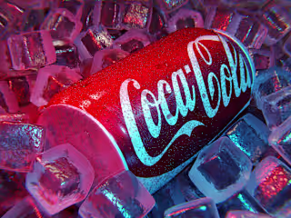 Product Render for Coca-Cola