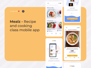 Mealz iOS App - Cooking at home made simple