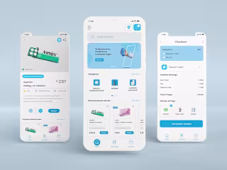 Flutter app for an e-commerce platform.