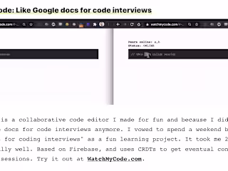 Collaborative web based Code editor