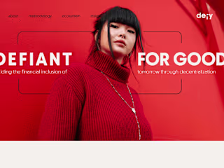 Defy - Landing Page