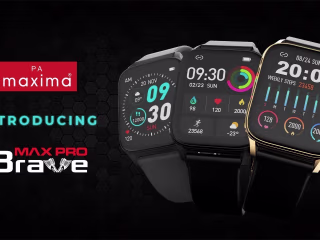 Maxima Introducing a new range of smartwatch #BRAVE - YouTube