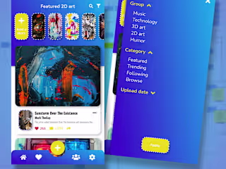 Mobile app for creativity