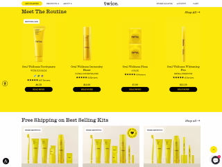 Shopify Store For Oral Wellness Products