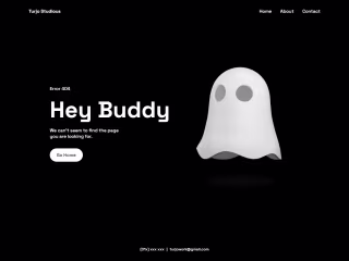 404 Error Page