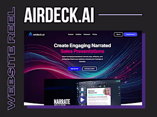 SaaS Product Website Reel
