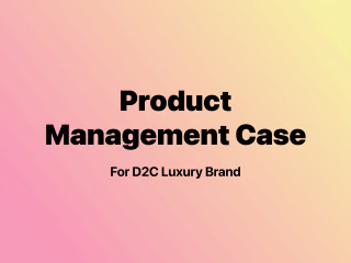 Implementation of an eCom Strategy for a Luxury Gourmet Brand