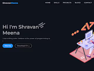 Shravan meena - portfolio