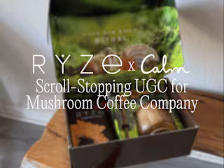 Scroll-Stopping UGC for RYZE & Calm