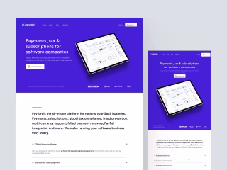 SaaS Website Design