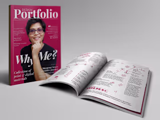 Portfolio Cover & Page Layout Designing