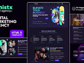 Optimistx - SEO & Digital Agency HTML5 Template