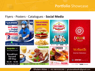 Poster, Flyers, Social Media Posts