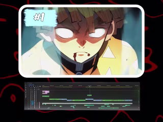 Anime video edit