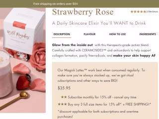 Sales Page for Wild Remedies