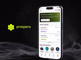UI/UX Design for Prospera