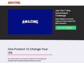 Amazing.com One Product Challenge