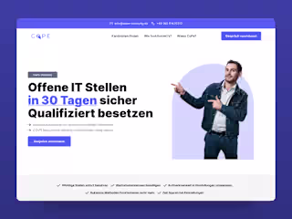 Connect Personalberatung | Webflow