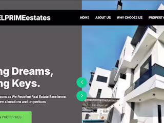 Ongoing revamp of a real estate site for a client.