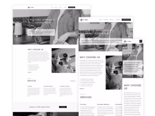Get Polished Cleaning Website
