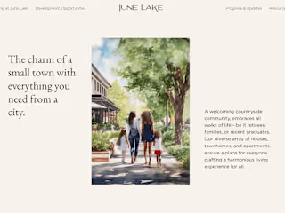 June Lake Figma To Webflow Development