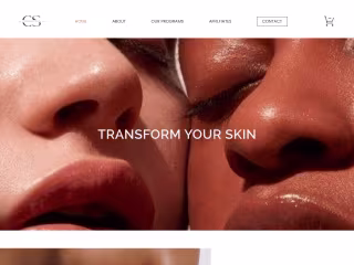 Sleek and Intuitive Website Redesign For CS(Confident Skin Inc.)