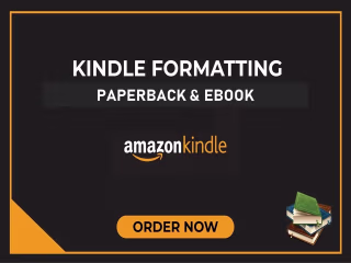 KDP book formatting and layout design for kindle ebooks