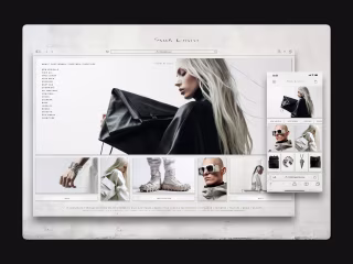Rick Owens "Web & Mobile" Experience