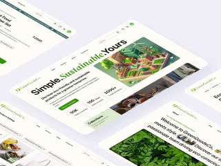 Responsive Web Design for E-commerce Platform - GreenGoodsco.