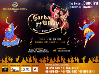 Posters and banners for an event