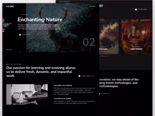  Kulino - Creative Portfolio Website