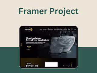 Afkar | Framer Project