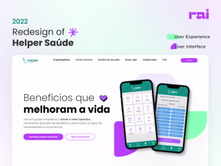 Redesign of Helper Saúde - a new look at health