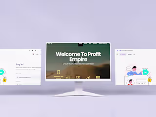 Profit Empire website design Project