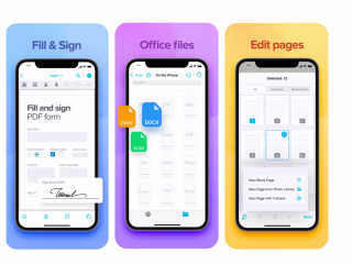 Xodo homepage, action page & conversions