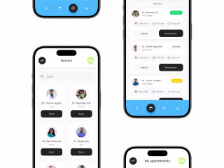 HealthConnect Concept- Health care app, doctor appointment 🩺