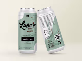 Luke's Coffee Packaging