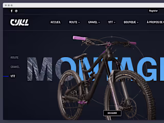 Cykl Bicycle Store | Shopify | UX/UI | Ecommerce