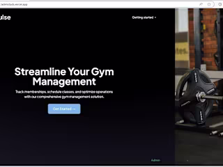 Full-Stack Application for Gym Management