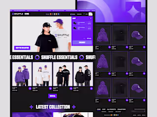 Shuffle | Custom Shopify Web3 Streetwear Brand