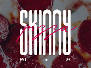 Skinny Pizza Branding