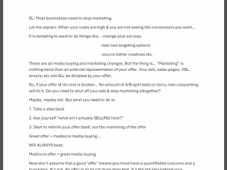 Challenging Email Marketing 