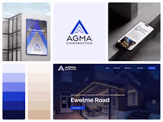 AGMA Construction | Branding & Website