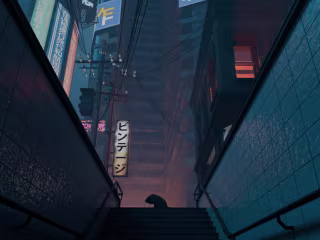 3D Environment | Subway Entrance :: Behance