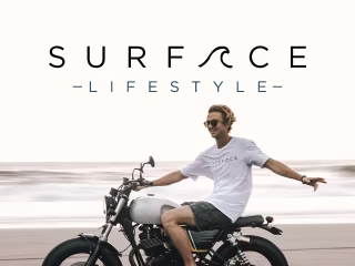 Branding + Website for Surface Lifestyle Clothing 