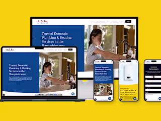 A B2C brand refresh and new website for ADB Plumbing