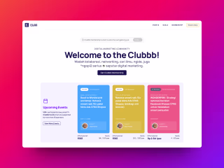 Clubbb (Framer Website Design & Development)