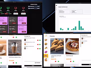 Kioska-POS: Multi Monitor Restaurant Management Desktop App